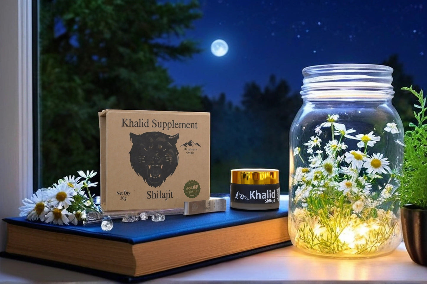 شيلاجيت الهيمالايا من خالد 