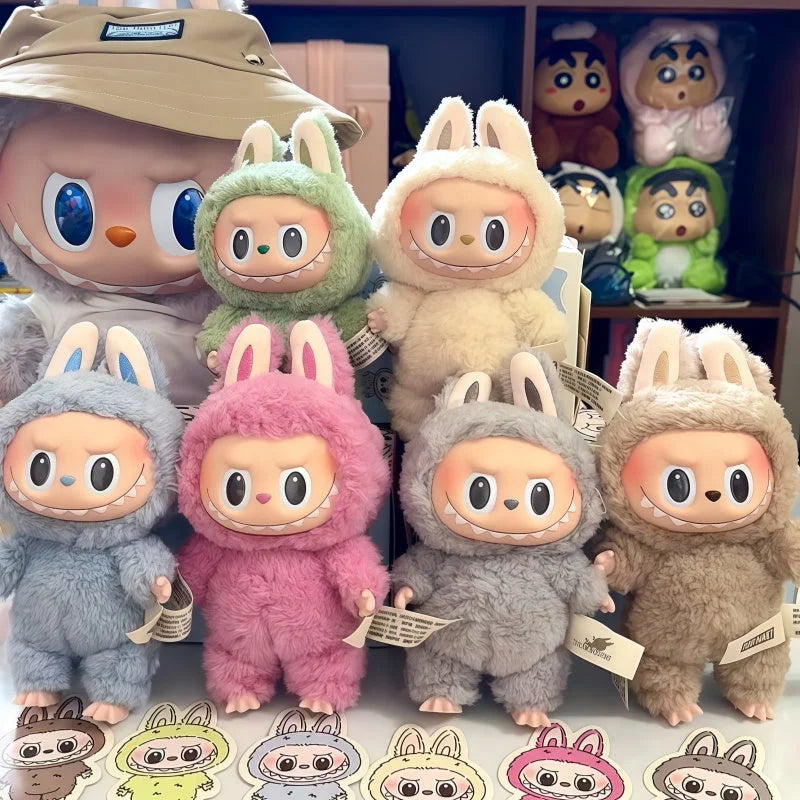 Labubu - سلسلة مفاتيح بشكل وحشي كرتوني ( Random Colours )