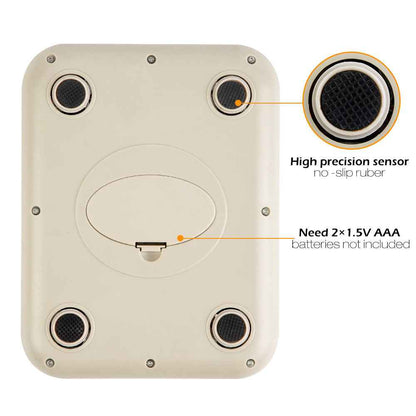 tekcity Food Kitchen Scale, Digital Grams and Ounces for Weight Loss, Baking, Cooking, Keto and Meal Prep, LCD Display, Medium, 304 Stainless Steel