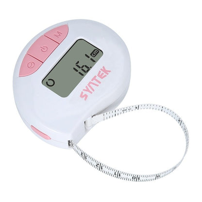 Body Measuring Tape, Smart Tape Measure for Weight Loss, Bluetooth Fitness Equipment with App, Measuring Waist, Hip, Bust, Arms, Muscle Gain, Retractable, 60in /150cm, White