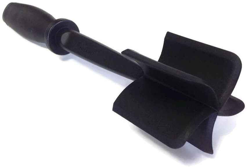 Meat Chopper, Hamburger Grinder, Premium Heat Resistant Smasher for Ground Beef, Burger Grinder Nylon Potato Mix Tool-Black