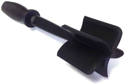 Meat Chopper, Hamburger Grinder, Premium Heat Resistant Smasher for Ground Beef, Burger Grinder Nylon Potato Mix Tool-Black