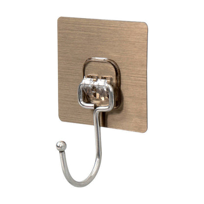 خطافات لاصقة كبيرة لتعليق الملابس، خطافات جدارية شديدة التحمل، خطافات لاصقة ذاتية للمناشف والمعاطف، خطافات شفافة مقاومة للماء للحمام والدش والمطبخ والمفاتيح والأبواب والأماكن الخارجية، خطافات متعددة الاستخدامات لتحسين المنزل، عبوة من 12 قطعة