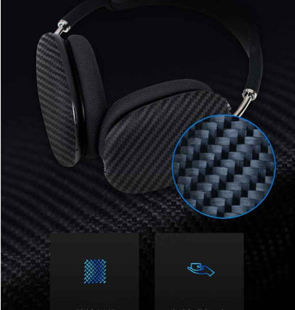 Compatible with Apple, Kevlar Protective Shell Carbon Fiber Earphone Shell