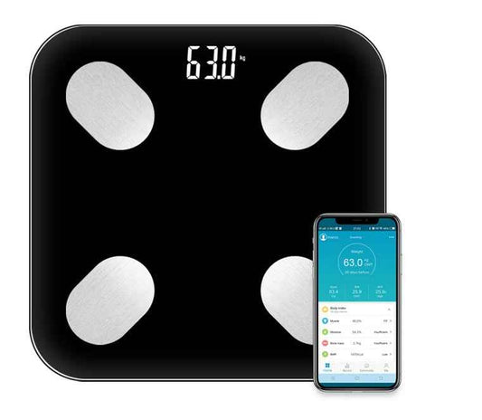 Etekcity Smart Scale for Body Weight, Bathroom Digital Weighing Scale with BMI, Body Fat, Muscle Mass, Accurate Bluetooth Home User Health Equipment Sync Apps