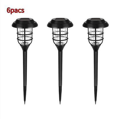 مصابيح شمسية خارجية، عبوة من 12 مصباح LED شمسي مقاوم للماء، مصابيح ممرات شمسية توفر إضاءة لمدة 10 ساعات لحديقتك، ومناظرك الطبيعية، وممراتك، وفنائك، وشرفتك، وممر سيارتك