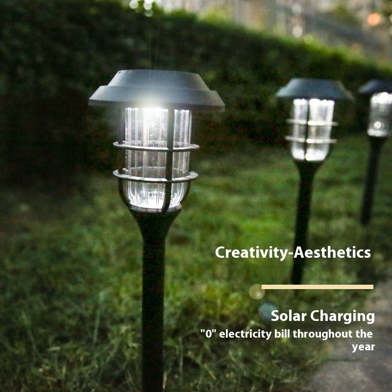 مصابيح شمسية خارجية، عبوة من 12 مصباح LED شمسي مقاوم للماء، مصابيح ممرات شمسية توفر إضاءة لمدة 10 ساعات لحديقتك، ومناظرك الطبيعية، وممراتك، وفنائك، وشرفتك، وممر سيارتك