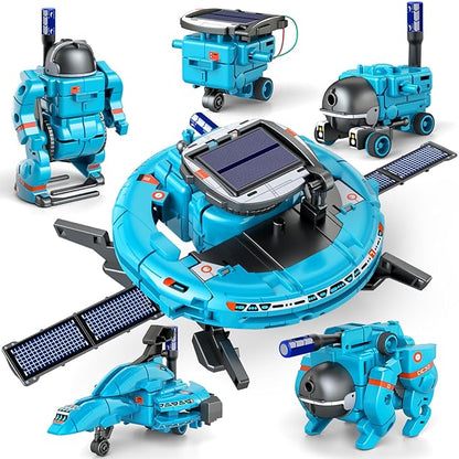 6-in-1 Solar Robot Toys