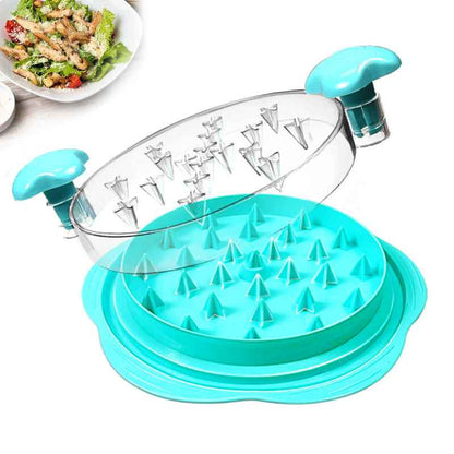 Chicken Shredder Tool Twist for Kitchen, Manual Chicken Breast Grinder Machine for Ground Food, Meat & Vegetables (Elegant Black)