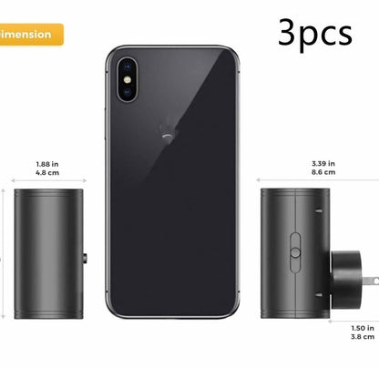 L LOHAS LED Night Light Plug in, Modern Night Lights Plug into Wall, Dusk to Dawn Sensor, Soft White 3000K, 0-100LM Adjustable Brightness, Dimmable Night Lights for Hallway Bedroom Stairway, 2 Pack