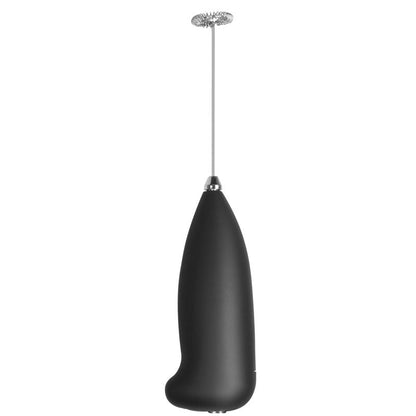 ulay Kitchen Powerful Milk Frother Wand With 2 Duracell Batteries - Ultra Fast Handheld Drink Mixer - Electric Whisk Foam Maker for Coffee, Lattes, Cappuccino, Matcha, Hot Chocolate & Creamer - Black