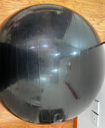 كرة يوغا سميكة للغاية، كرة تمارين رياضية بخمسة أحجام، كرسي كرة متين للتوازن والثبات، مناسب للحوامل، مضخة سريعة مرفقة