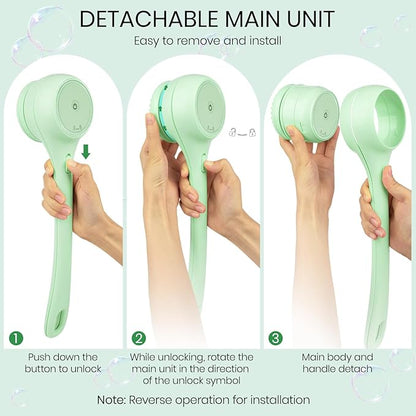 فرشاة الجسم الكهربائية 