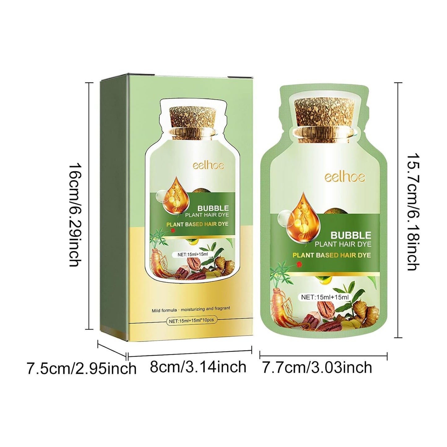 إيليهو - صبغة شعر بابل بينت (الأصلية) 