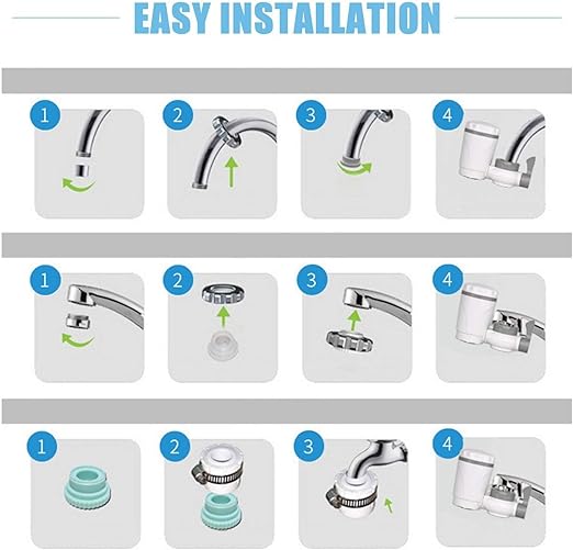 فلتر مياه الصنبور مع الكربون النشط 