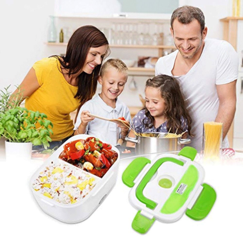 صندوق غداء مزود بسخان كهربائي محمول 