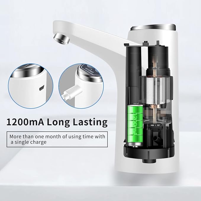 مضخة مياه كهربائية تعمل باللمس 