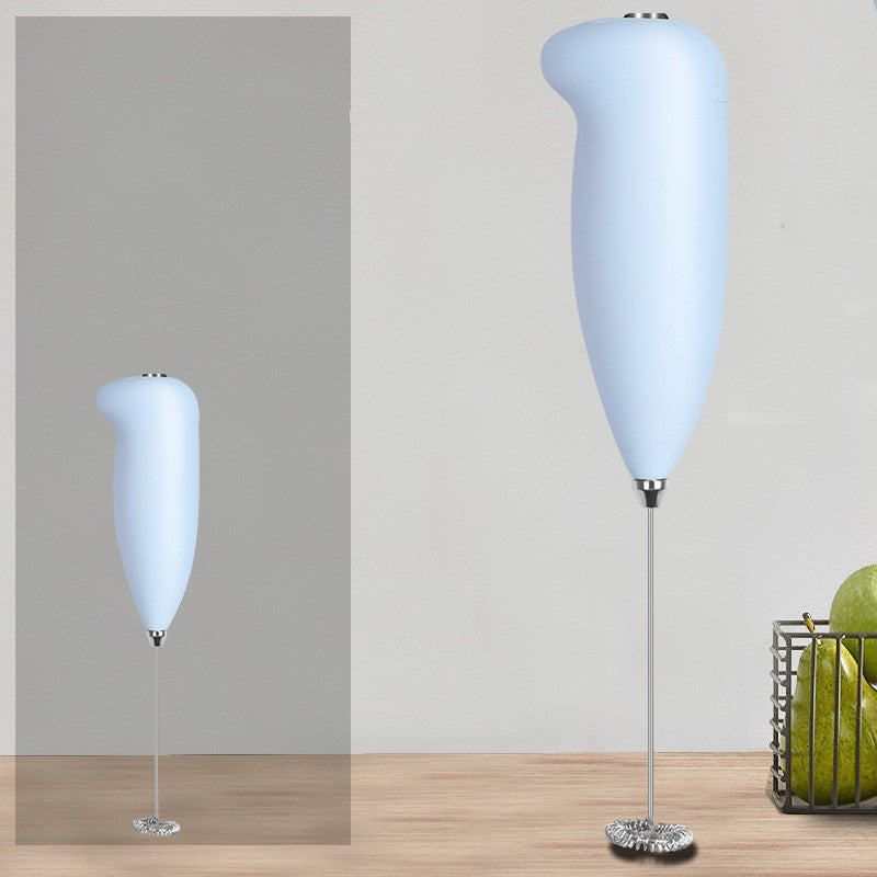 ulay Kitchen Powerful Milk Frother Wand With 2 Duracell Batteries - Ultra Fast Handheld Drink Mixer - Electric Whisk Foam Maker for Coffee, Lattes, Cappuccino, Matcha, Hot Chocolate & Creamer - Black