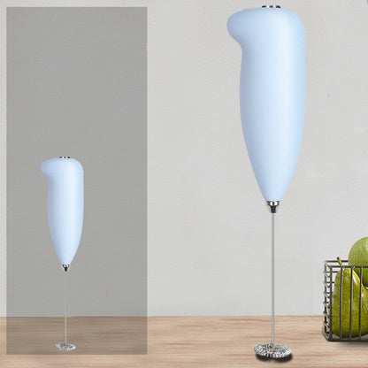 ulay Kitchen Powerful Milk Frother Wand With 2 Duracell Batteries - Ultra Fast Handheld Drink Mixer - Electric Whisk Foam Maker for Coffee, Lattes, Cappuccino, Matcha, Hot Chocolate & Creamer - Black