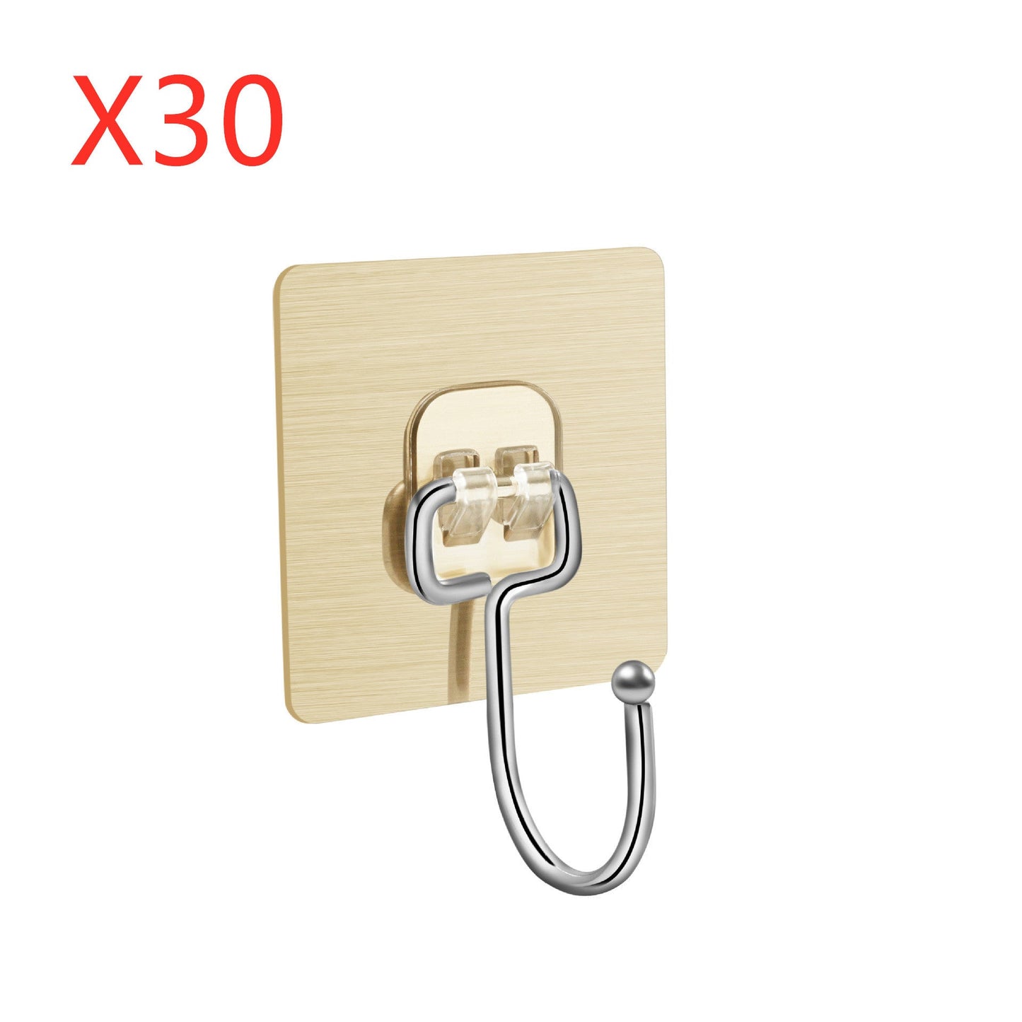 خطافات لاصقة كبيرة لتعليق الملابس، خطافات جدارية شديدة التحمل، خطافات لاصقة ذاتية للمناشف والمعاطف، خطافات شفافة مقاومة للماء للحمام والدش والمطبخ والمفاتيح والأبواب والأماكن الخارجية، خطافات متعددة الاستخدامات لتحسين المنزل، عبوة من 12 قطعة