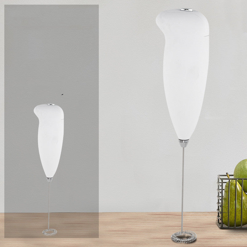 ulay Kitchen Powerful Milk Frother Wand With 2 Duracell Batteries - Ultra Fast Handheld Drink Mixer - Electric Whisk Foam Maker for Coffee, Lattes, Cappuccino, Matcha, Hot Chocolate & Creamer - Black