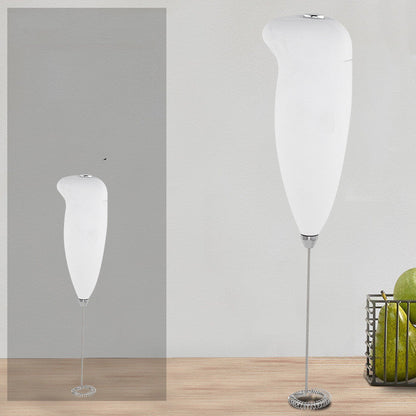 ulay Kitchen Powerful Milk Frother Wand With 2 Duracell Batteries - Ultra Fast Handheld Drink Mixer - Electric Whisk Foam Maker for Coffee, Lattes, Cappuccino, Matcha, Hot Chocolate & Creamer - Black