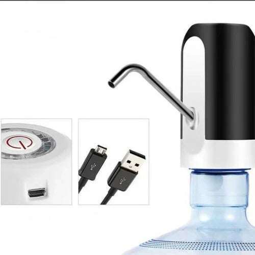 موزع مياه كهربائي أوتوماتيكي عالمي سعة 5 جالون يعمل بمنفذ USB